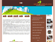 Tablet Screenshot of homeatkerala.com